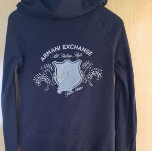 A/X black hoodie